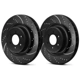 Purchase Top-Quality Front Slotted Rotor by EBC BRAKE - GD533 02